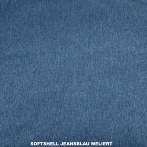 SOFTSHELL JEANSBLAU MELIERT