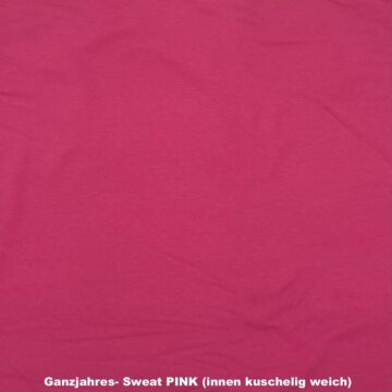 Ganzjahres- SWEAT UNI PINK