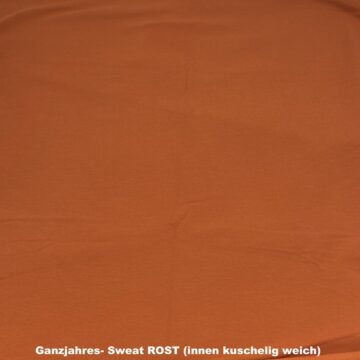 Ganzjahres- SWEAT UNI ROSTORANGE